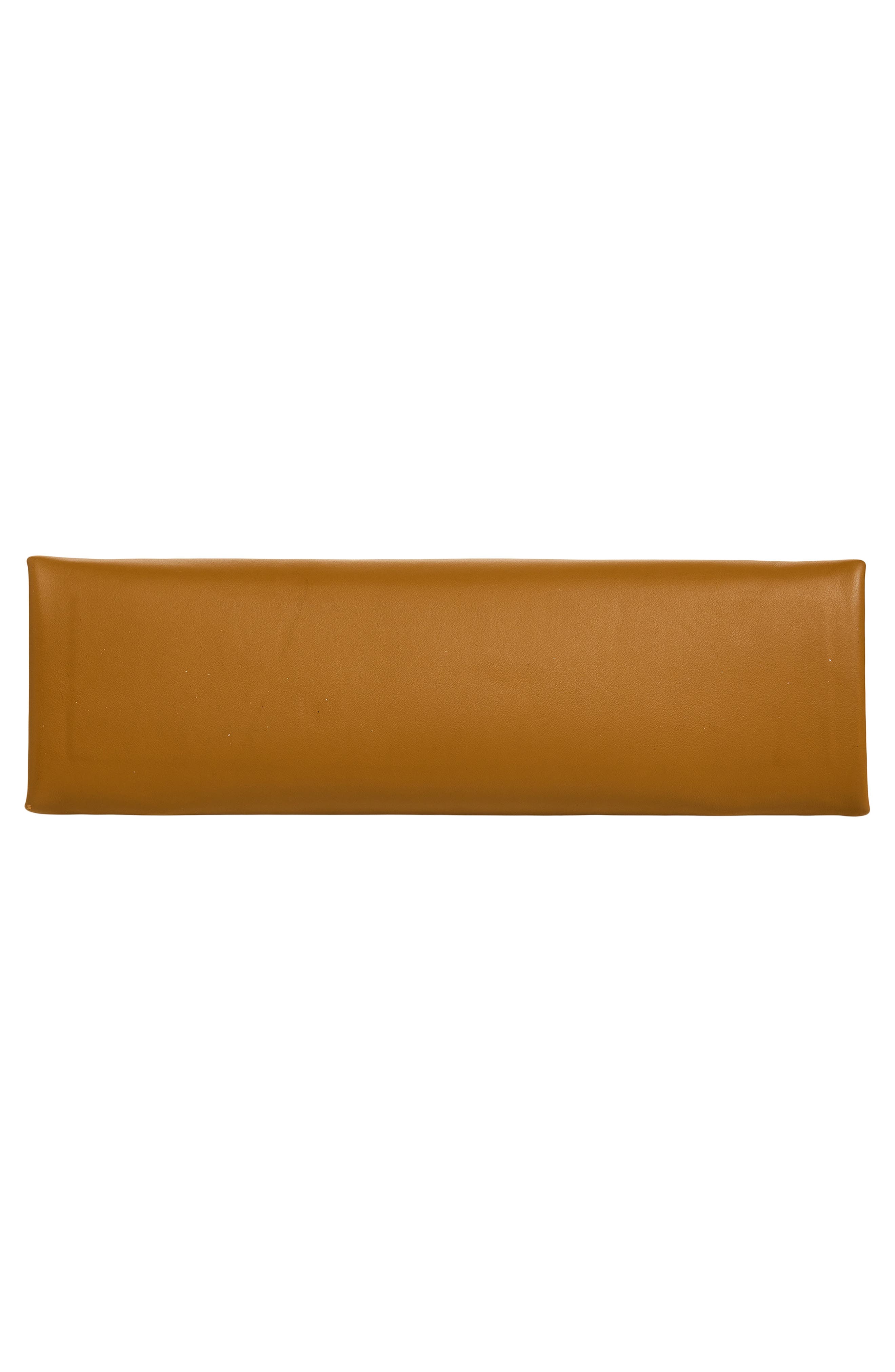 Etro Clutch Talk Leather Clutch, Alternate, color, Ochre
