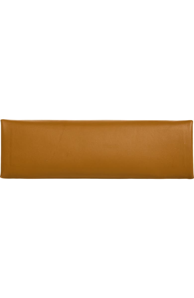 Etro Clutch Talk Leather Clutch, Alternate, color, Ochre