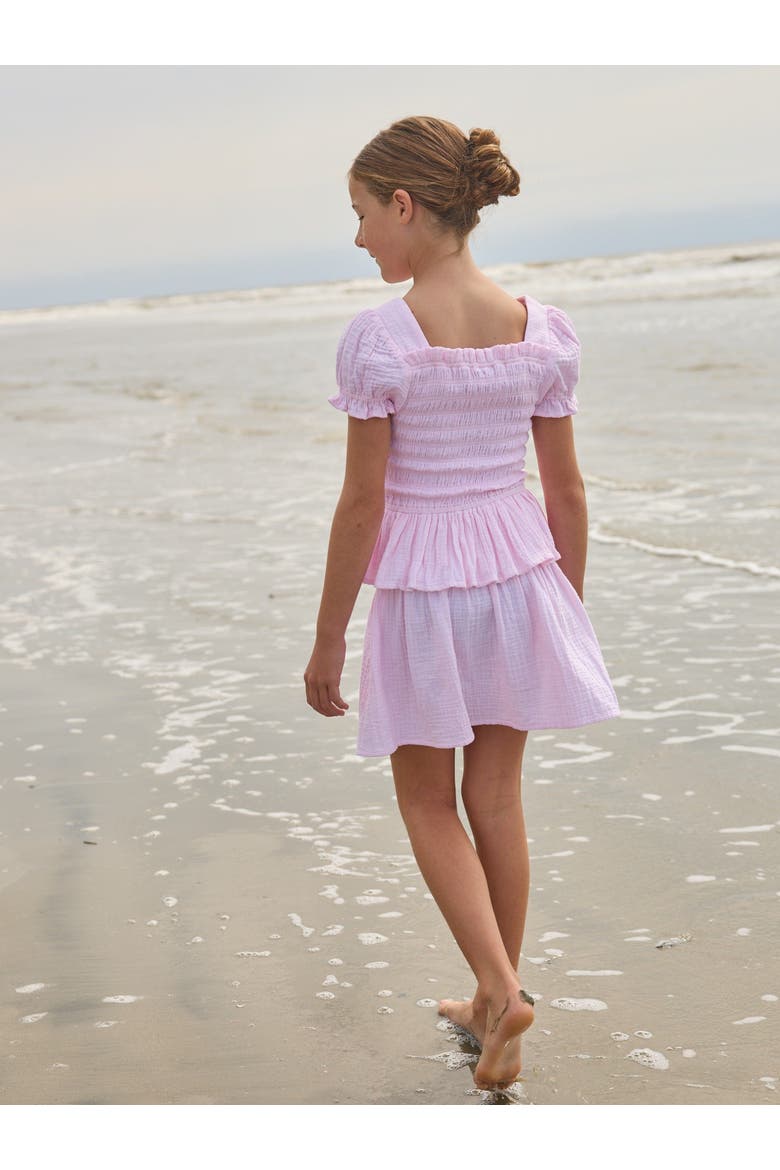 Kids' Isla Skirt, Alternate, color, Jaipur Pink