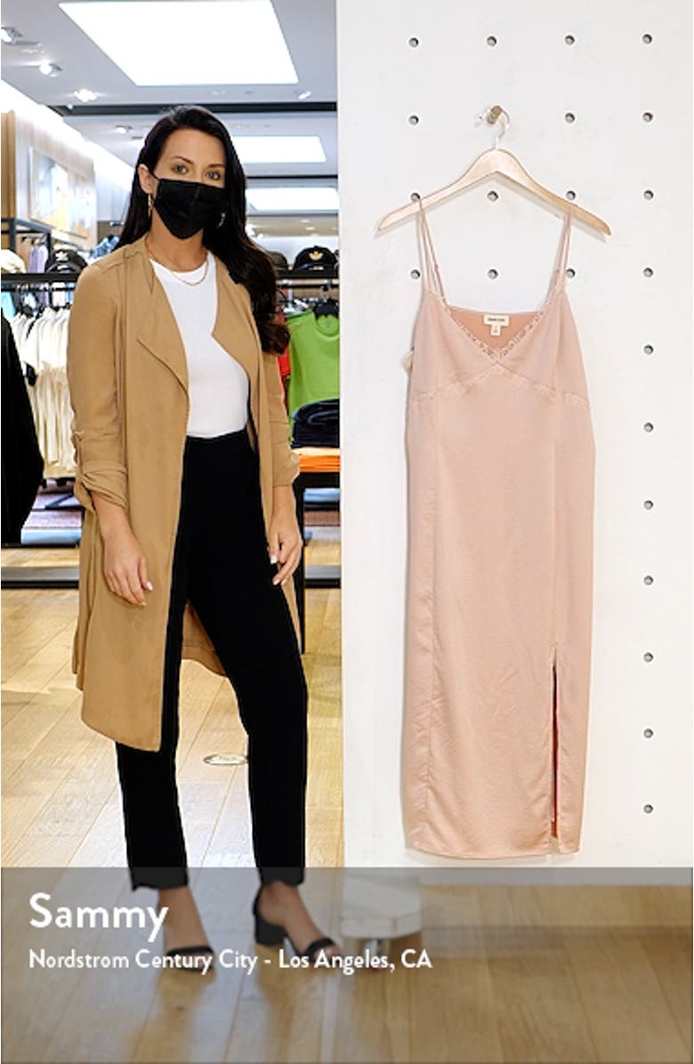 Satin Midi Slipdress, sales video thumbnail