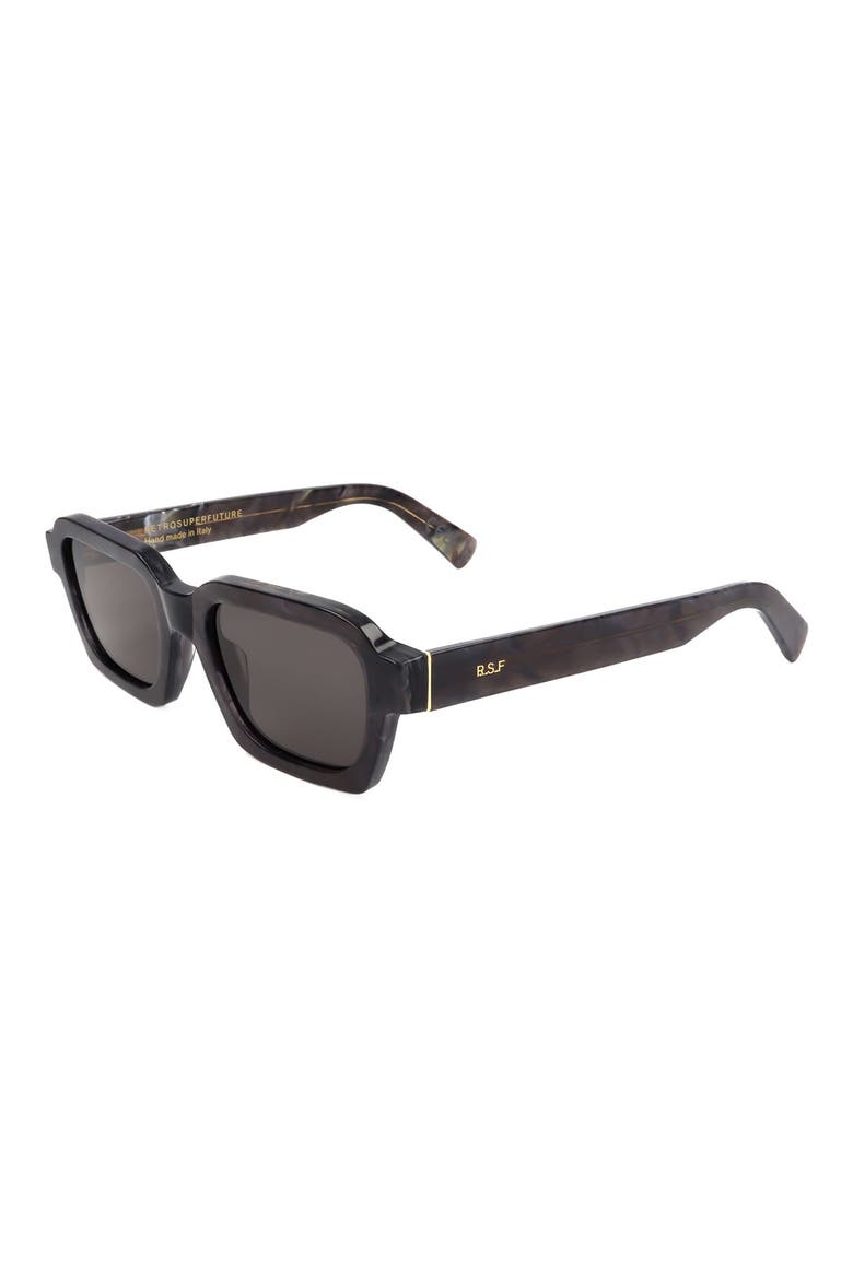 52mm Square Sunglasses, Alternate, color, GREY