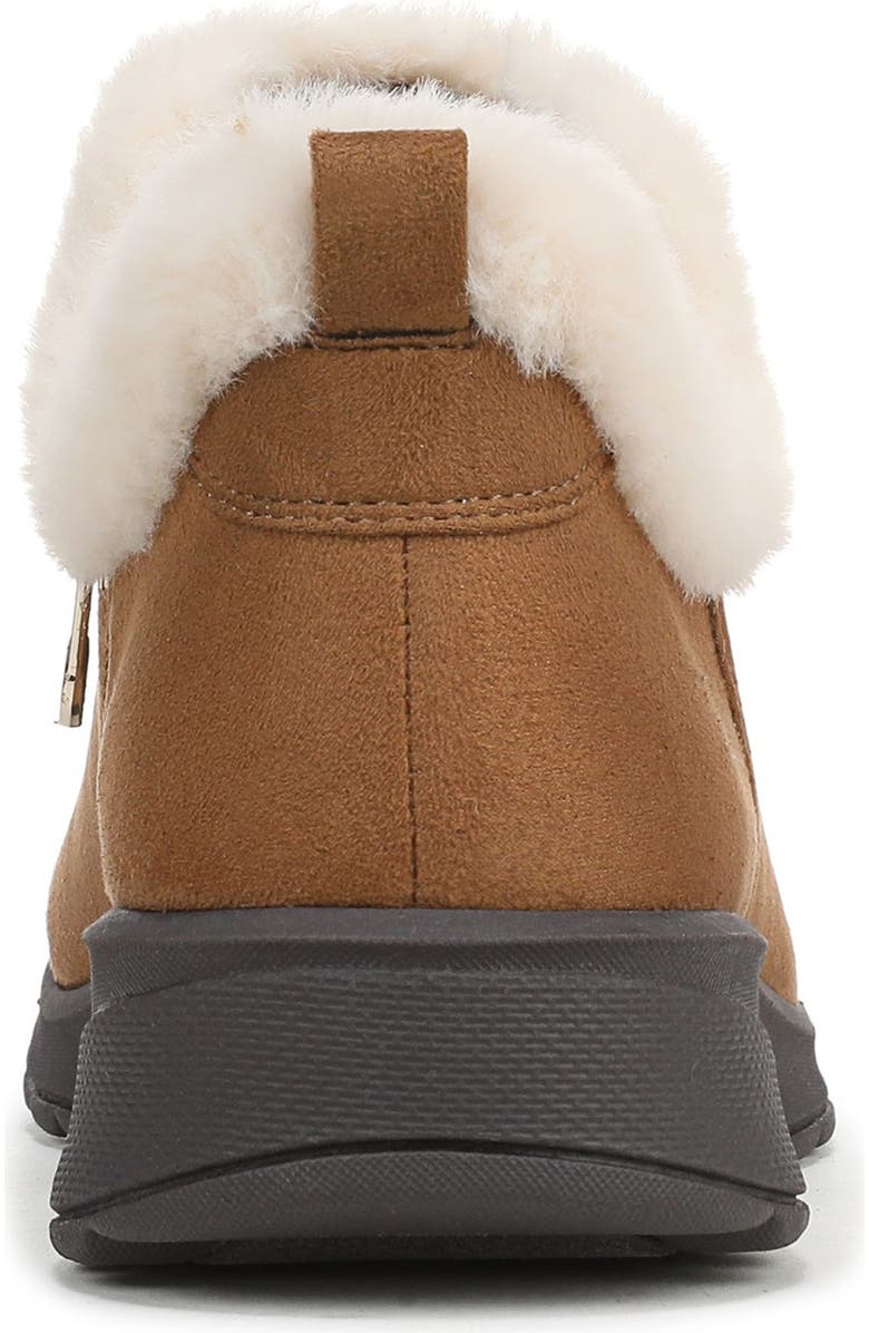 LifeStride Greatness Faux Fur Trim Bootie, Alternate, color, Dark Tan