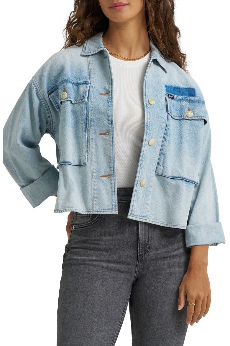 Utility Overshirt, Main, color, SOFTEN UP