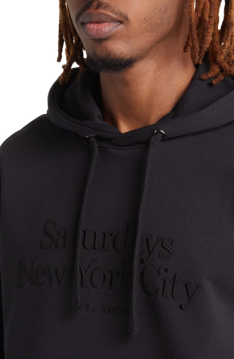 Saturdays NYC Ditch Miller Standard Logo Cotton Hoodie, Alternate, color, 