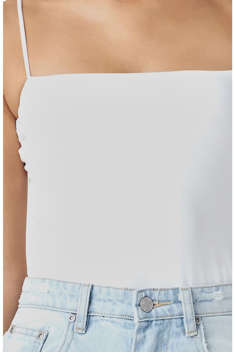 Camisole Bodysuit, Alternate, color, WHITE