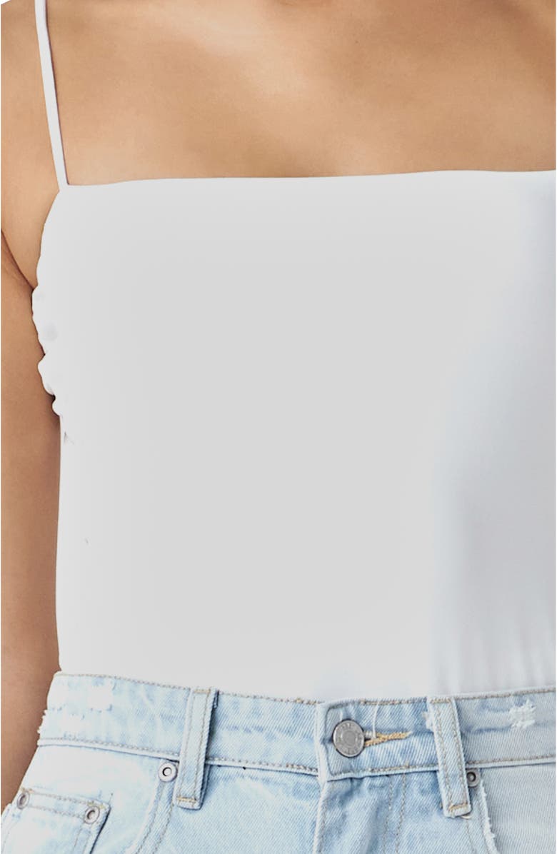 Grey Lab Camisole Bodysuit, Alternate, color, White