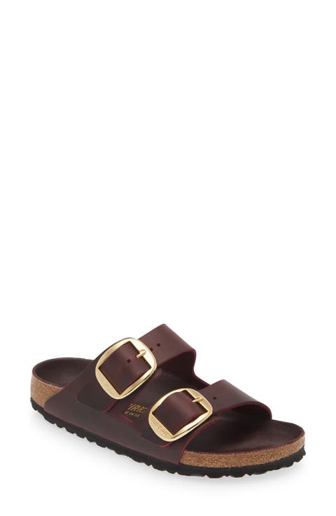 Arizona Big Buckle Slide Sandal (Women)