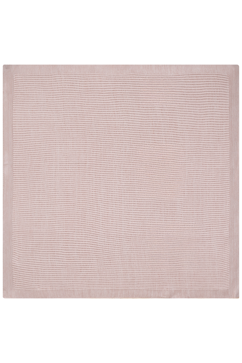 Knit Blanket, Garter Stitch Edge, Main, color, Pink