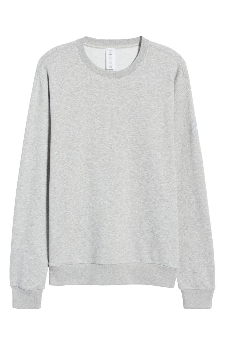 Alo Qualifier Crewneck Sweatshirt, Alternate, color,