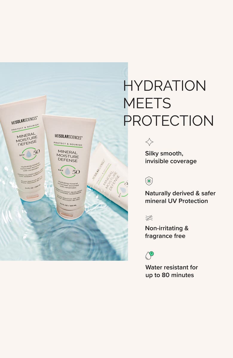 MDSolarSciences Mineral Moisture Defense SPF50, Alternate, color, NO COLOR