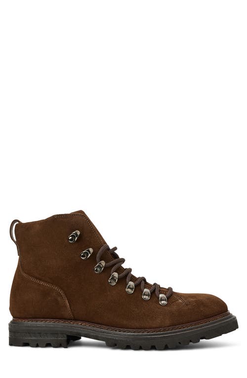 Aquatalia Denali Water Resistant Lace-up Boot In Brown