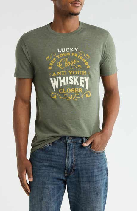 Lucky Brand Lucky Whiskey Graphic T-Shirt