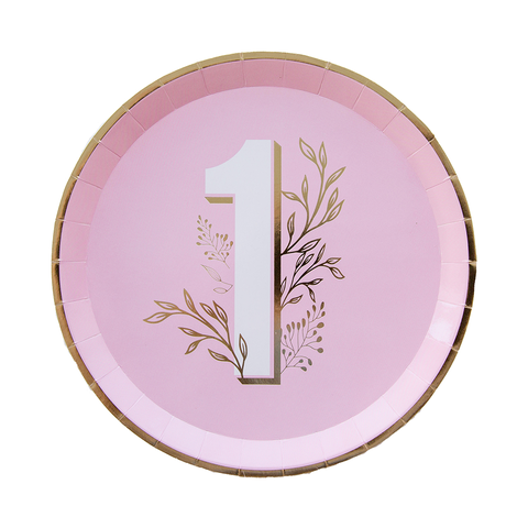 First Birthday Dinner Plates