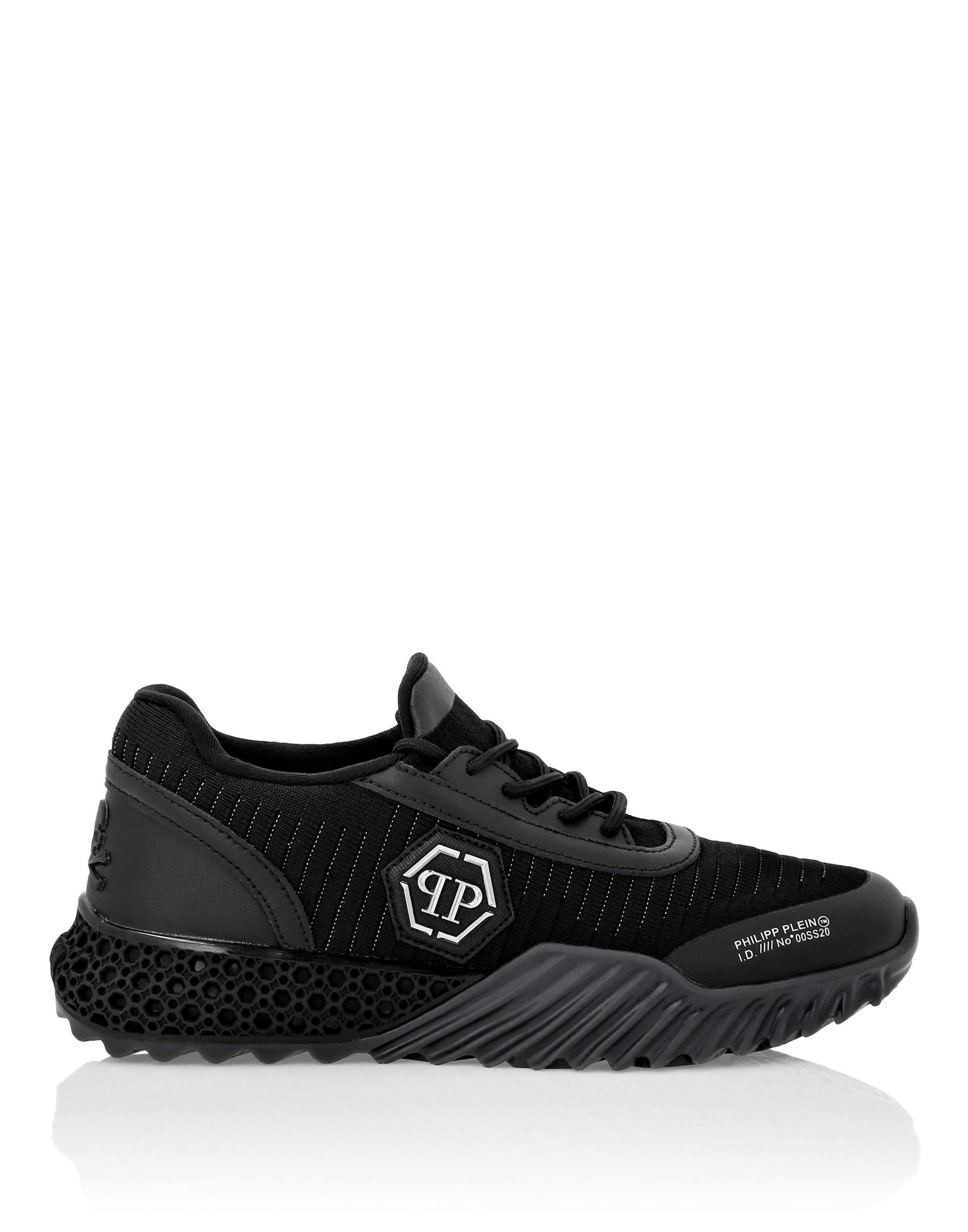 Runner Sneaker Hexagon Unisex, Alternate, color, black