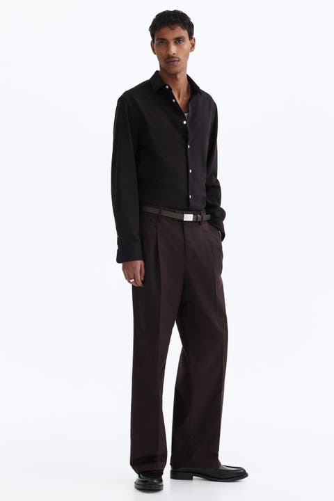 Loose-fit tailored pants