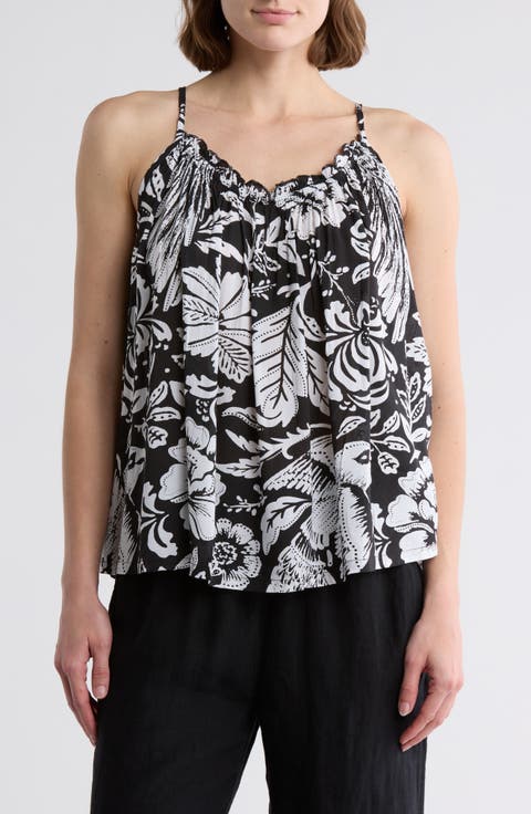 Floral Flowy Cover-Up Camisole