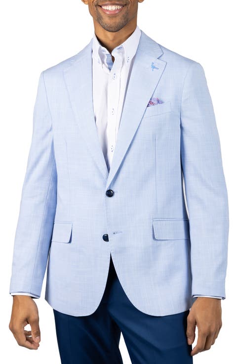Textured Slub Sport Coat (Regular, Short & Long)