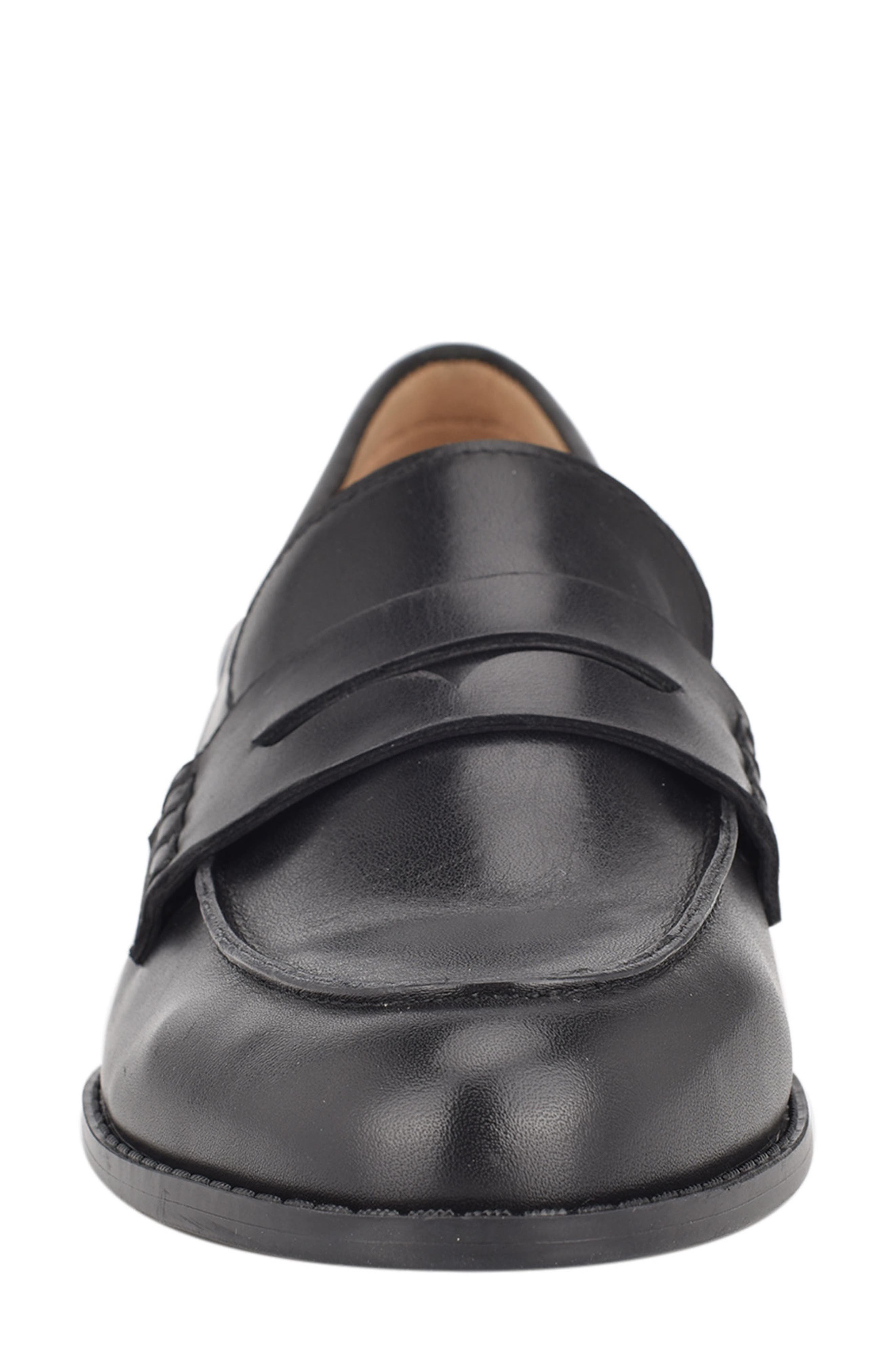 Owlia Loafer, Alternate, color, BLACK LEATHER