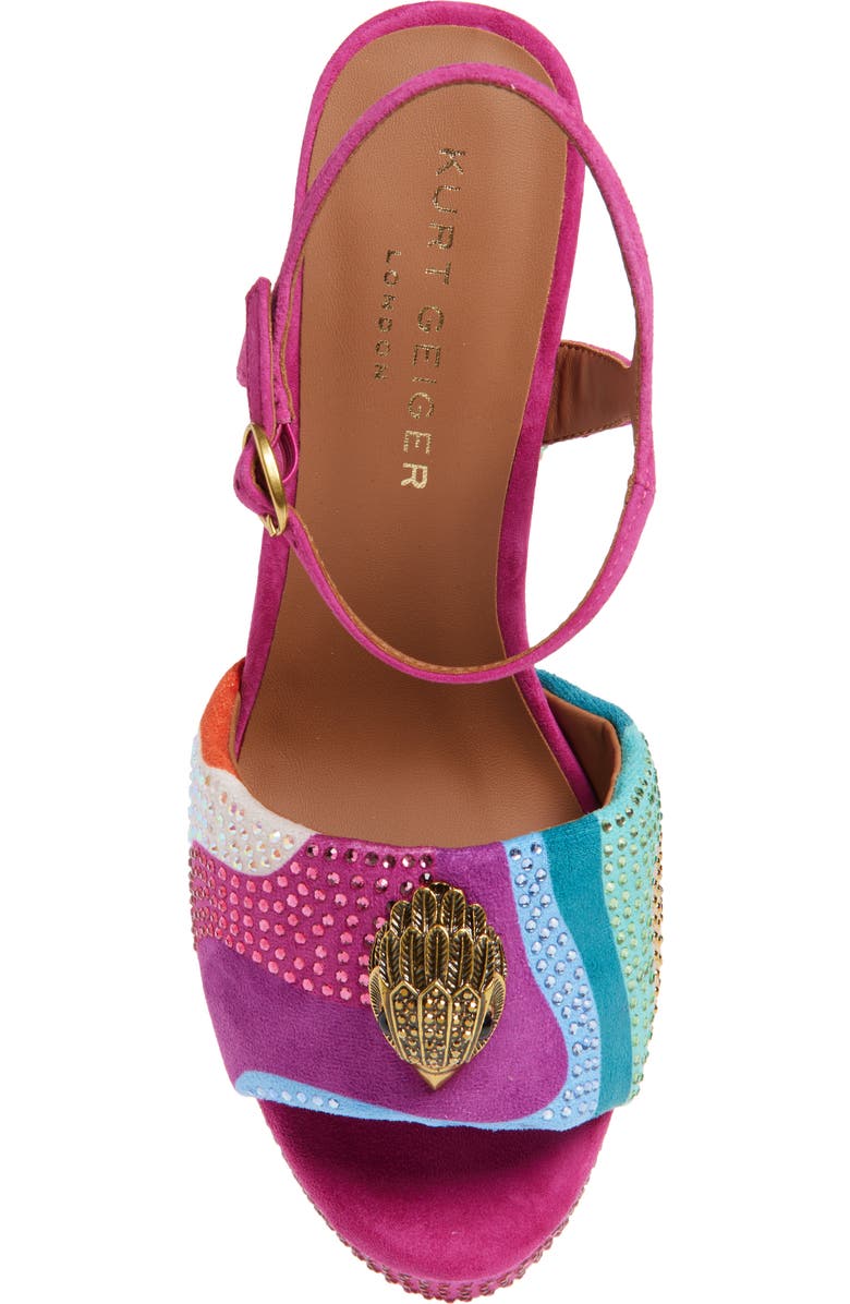 Kurt Geiger London Kensington Ankle Strap Platform Sandal, Alternate, color,