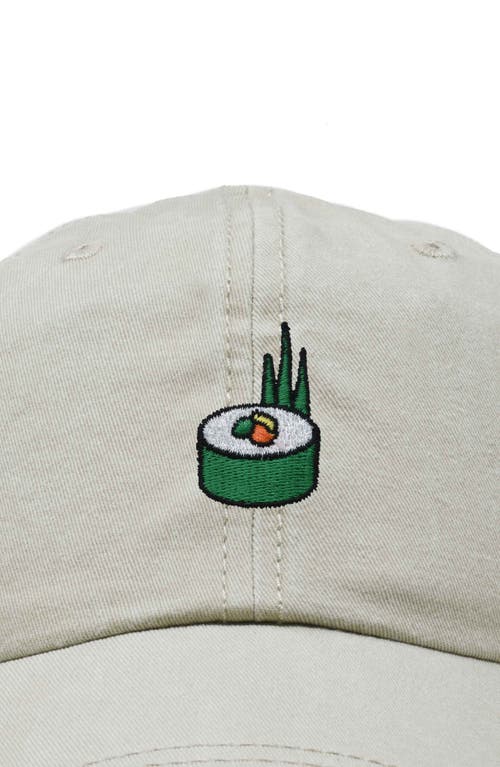 DALIX DALIX SUSHI ROLL EMBROIDERED DAD HAT