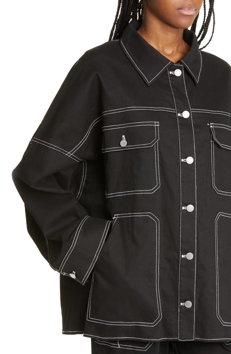 BY.DYLN Cooper Shirt Jacket, Alternate, color, 