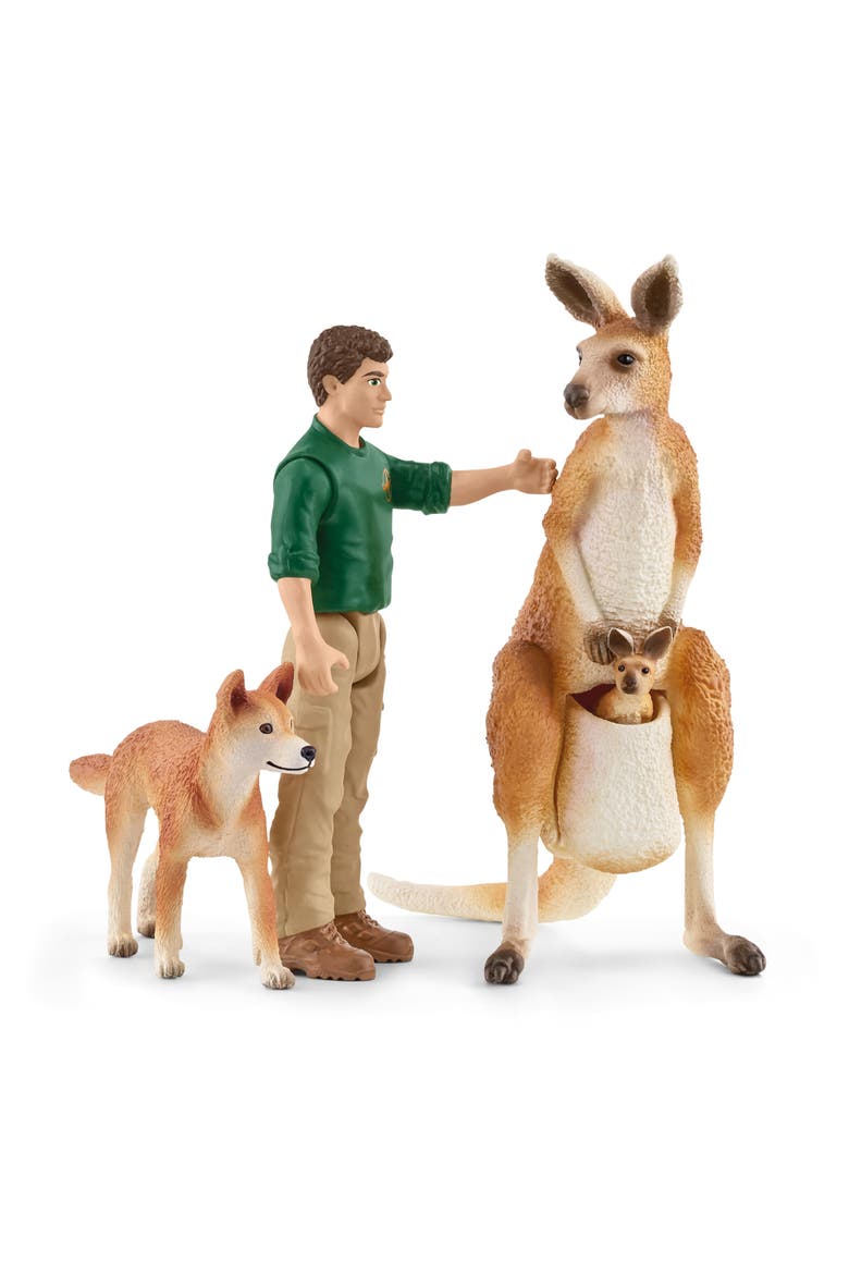 Wild Life Outback Adventures 9 Piece Playset, Alternate, color, Multicolored