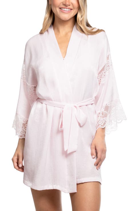 Maxine Lace Trim Robe