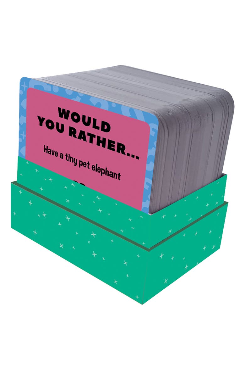Would You Rather Card Game, Alternate, color, Multicolored