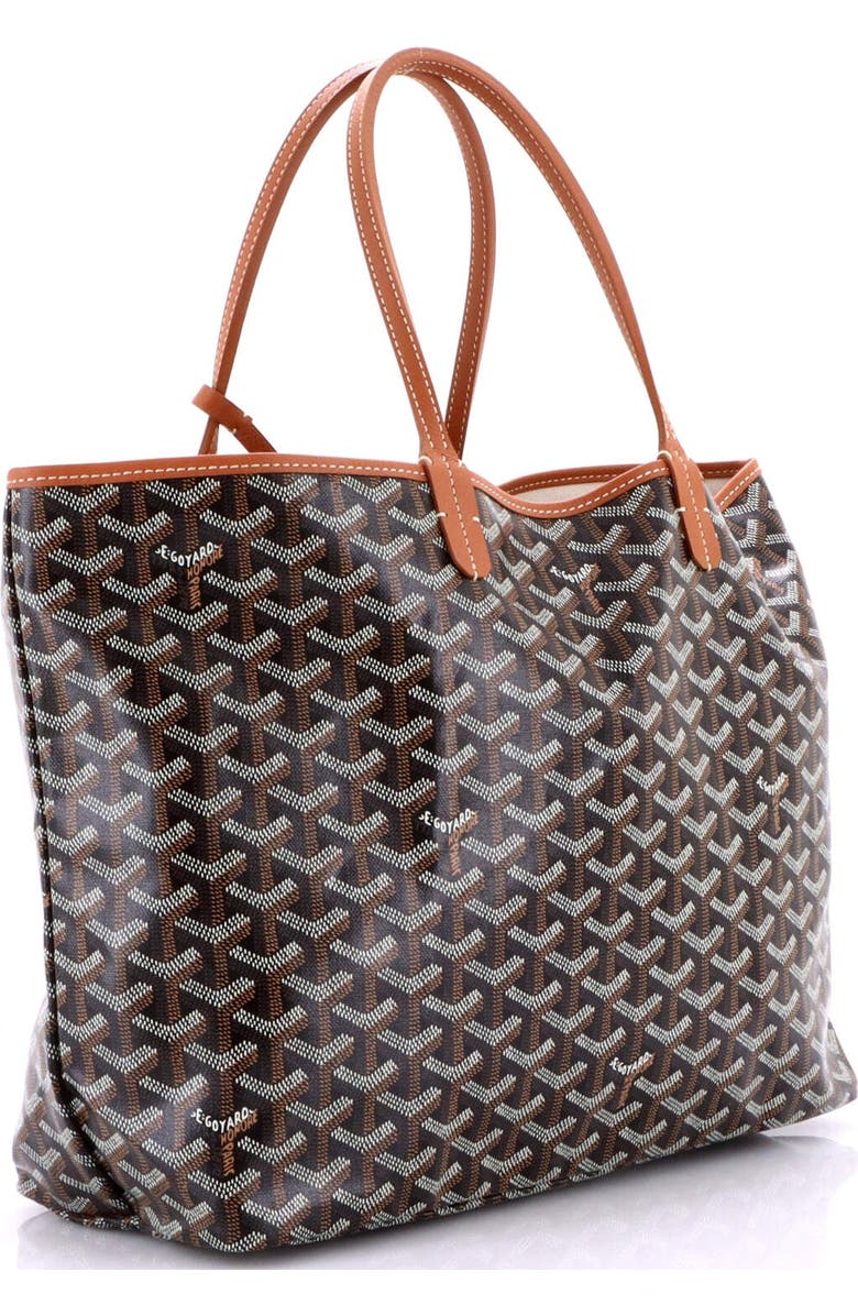 Pre-Owned Goyard Saint Louis Tote Coated Canvas PM, Alternate, color, Brown
