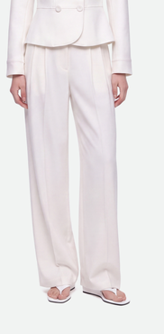 Nocturne Double Pleat Wide Leg Trousers