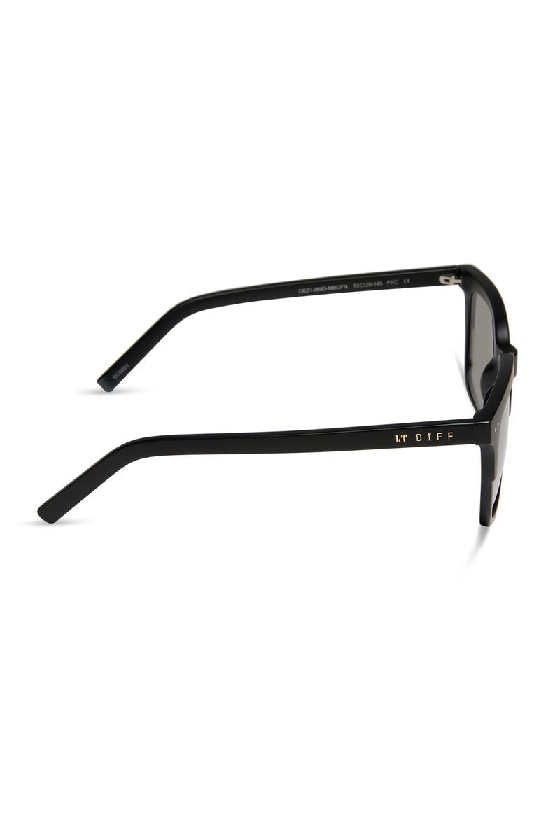 53mm Bobby Square Sunglasses, Alternate, color, GREY MIRROR