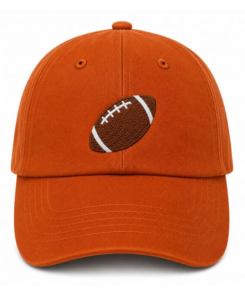 Football Twill Baseball Hat