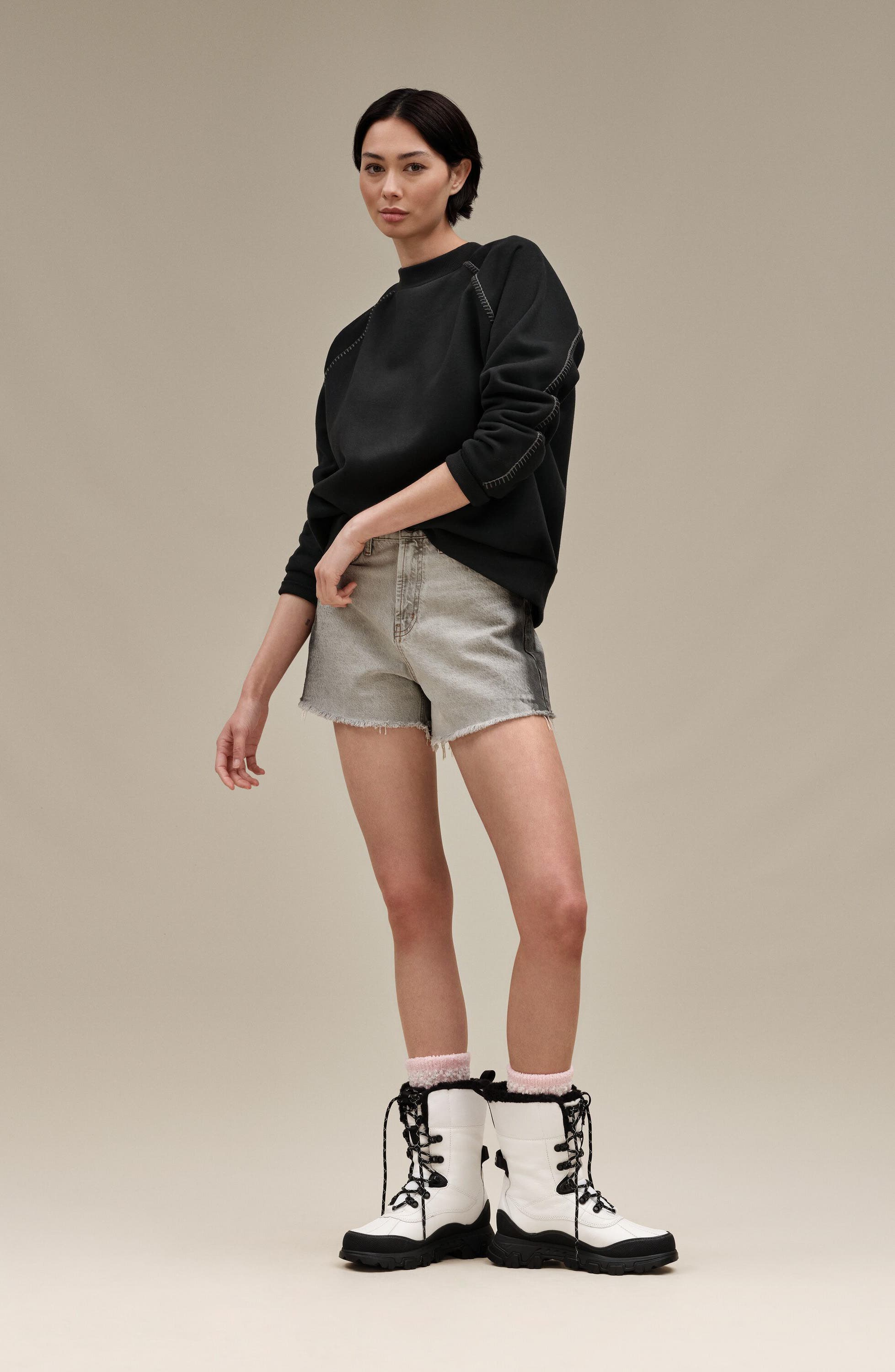 UGG<sup>®</sup> Adirondack Meridian Waterproof Snow Boot, Alternate, color, Wht