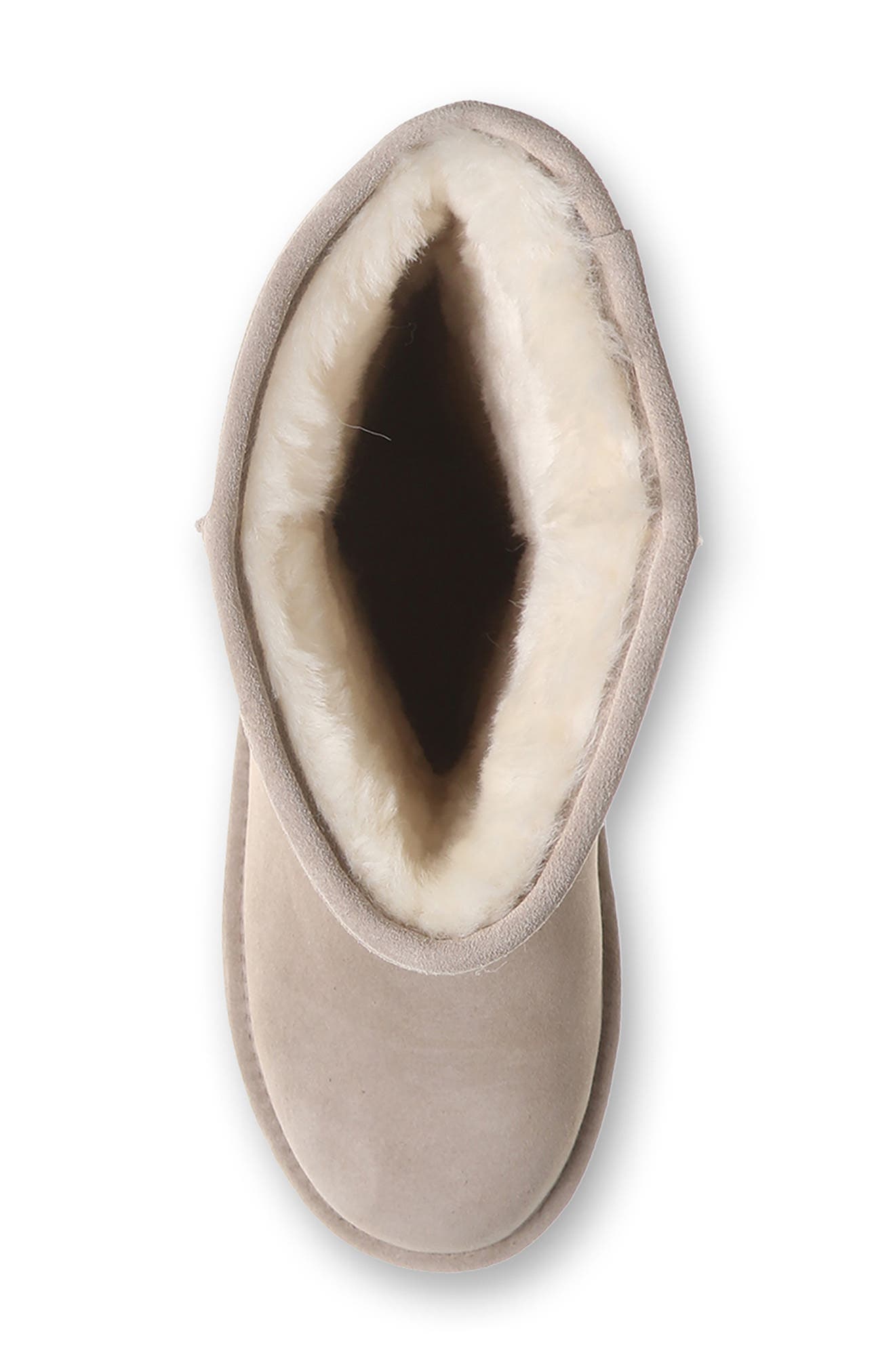 BEARPAW Elle Tall Genuine Shearling Lined Suede Winter Boot - Wide Shaft, Alternate, color, 