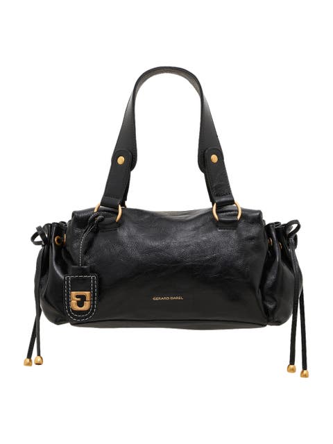 Curve Handle Everyday Shoulder Satchel