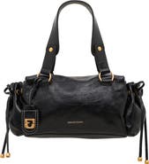 GERARD DAREL Curve Handle Everyday Shoulder Satchel