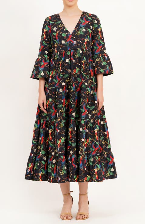 Sariah Poplin Maxi Dress