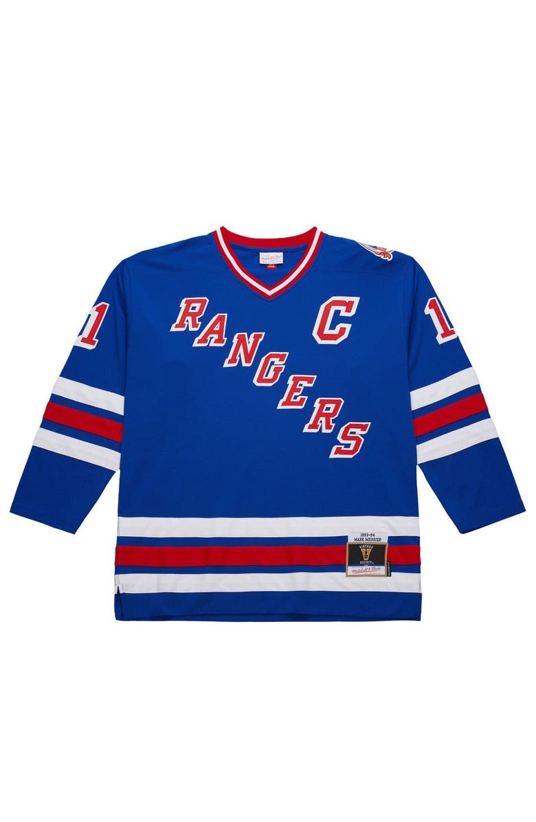 Mitchell & Ness Men's Mark Messier Royal New York Rangers 1993-94 Power Play Jersey, Alternate, color, Royal