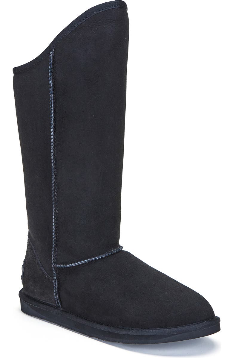 Australia Luxe Collective Cosy Genuine Shearling Tall Boot, Main, color, Black