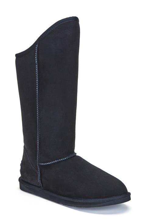 Cosy Genuine Shearling Tall Boot (Women) (Wide Calf)