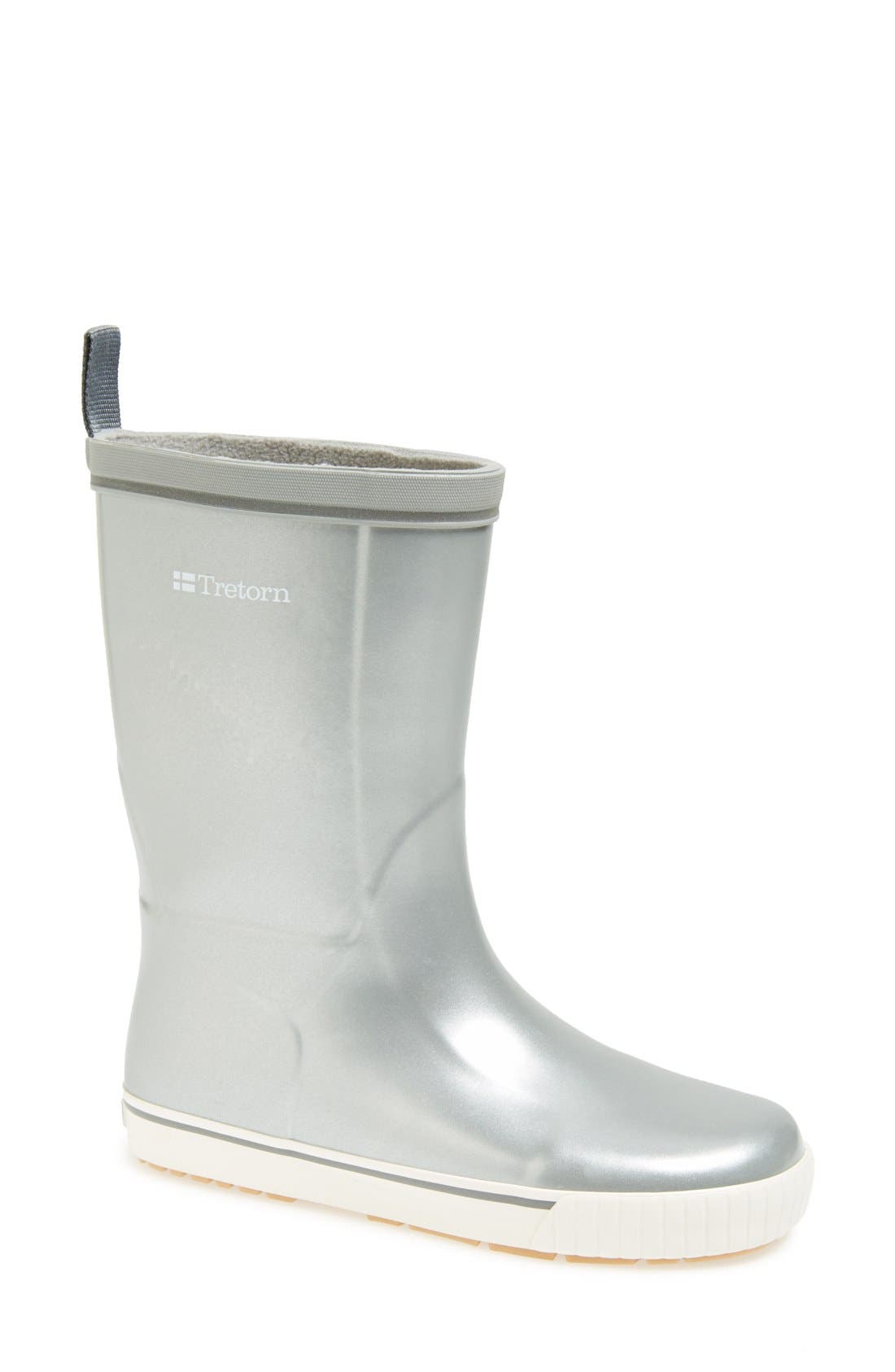 Tretorn 'Skerry Metallic' Rain Boot, Main, color, 
