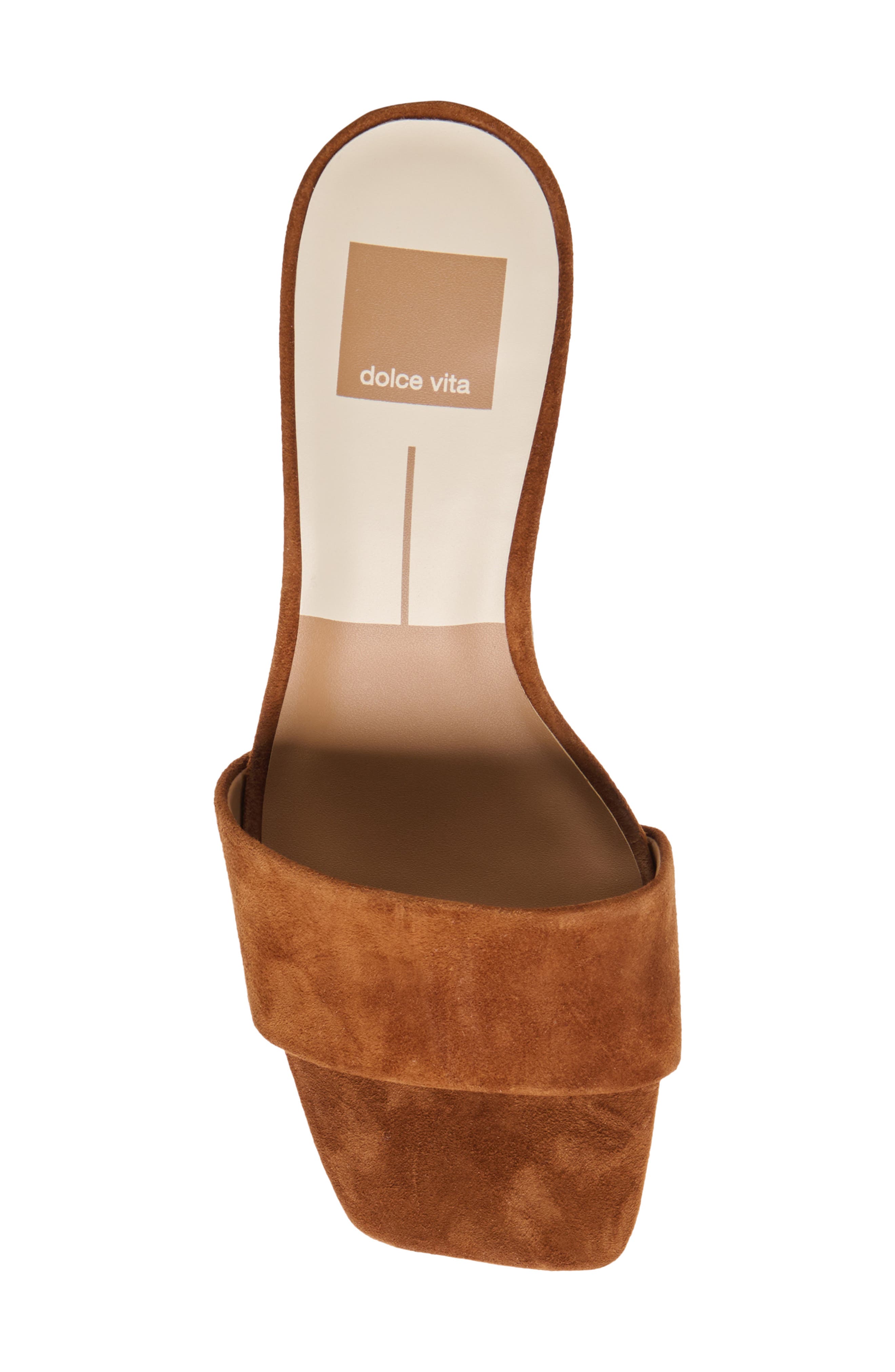 Dolce Vita Qaily Wedge Sandal, Alternate, color, Brown Nubuck
