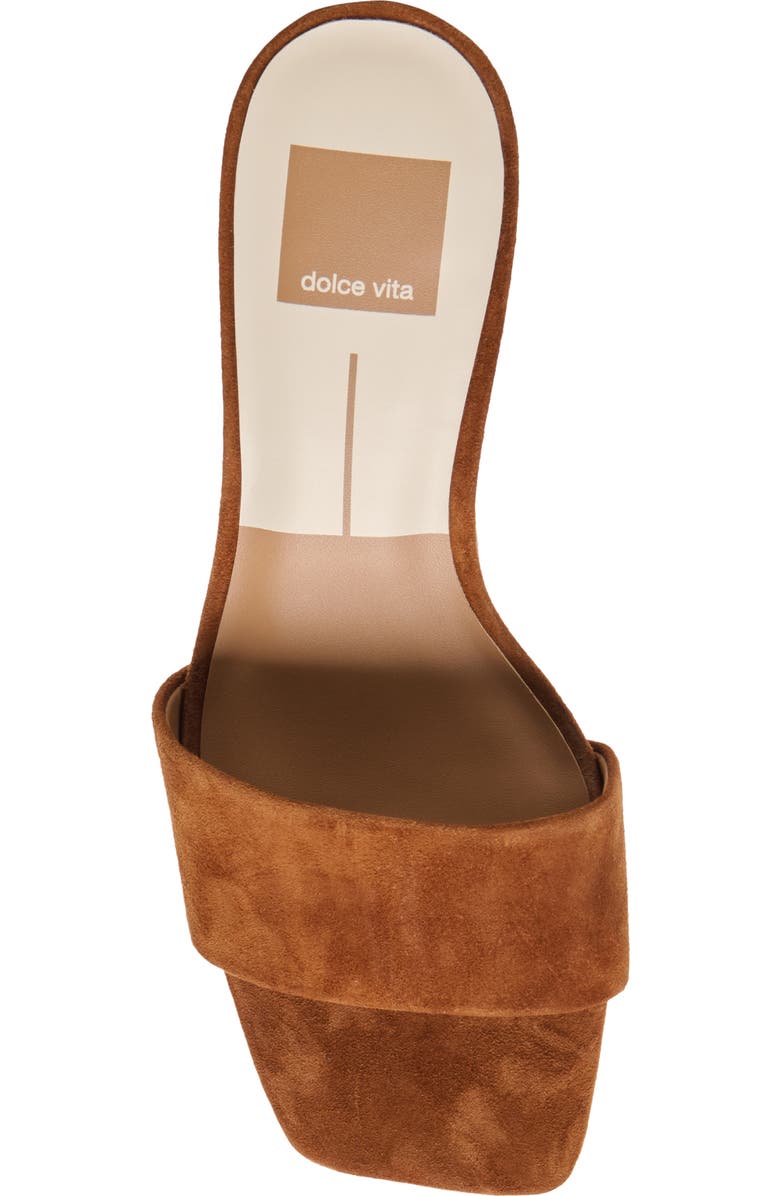 Dolce Vita Qaily Wedge Sandal, Alternate, color, Brown Nubuck