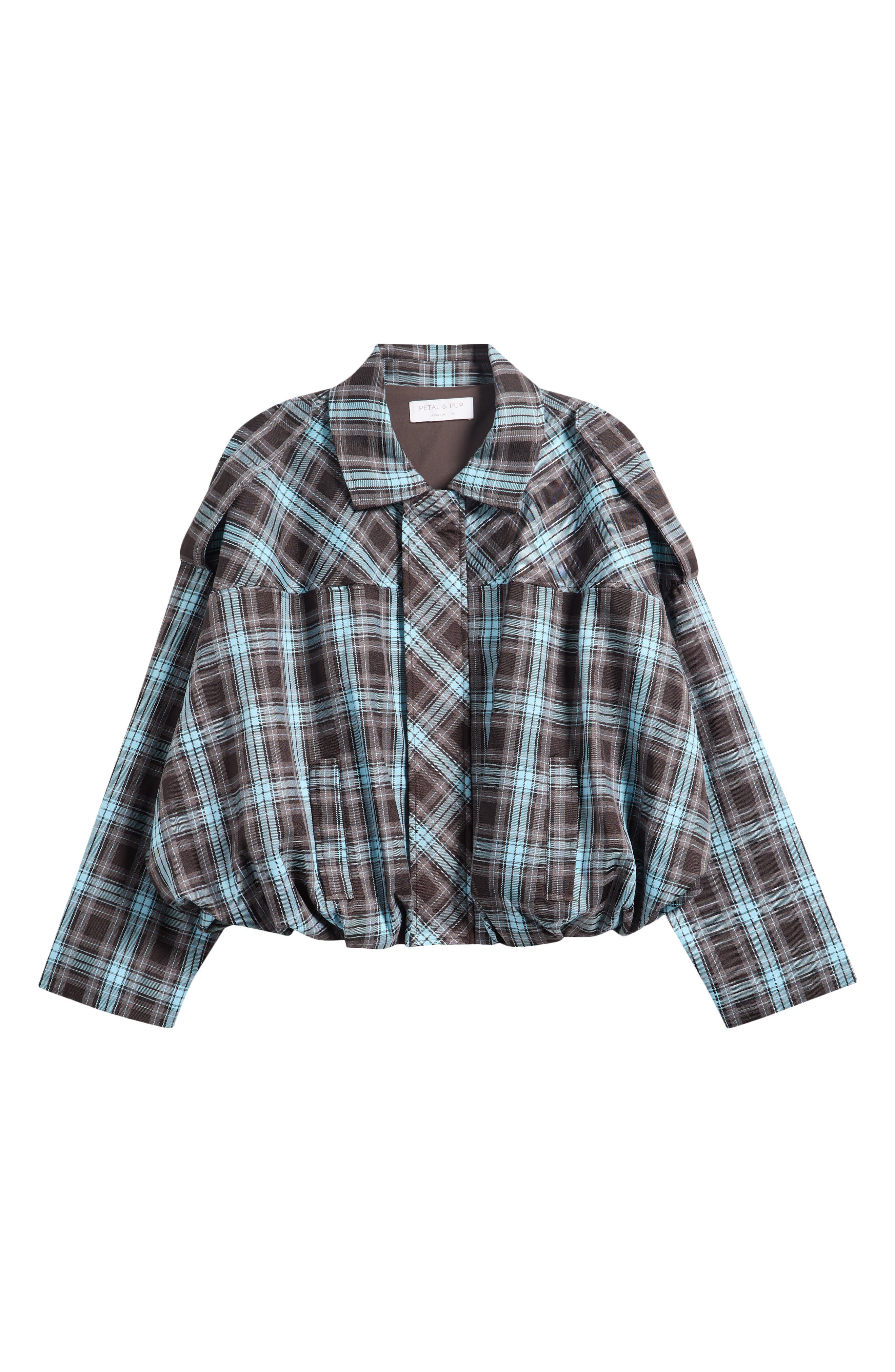 selected CHOC/ BLUE PLAID