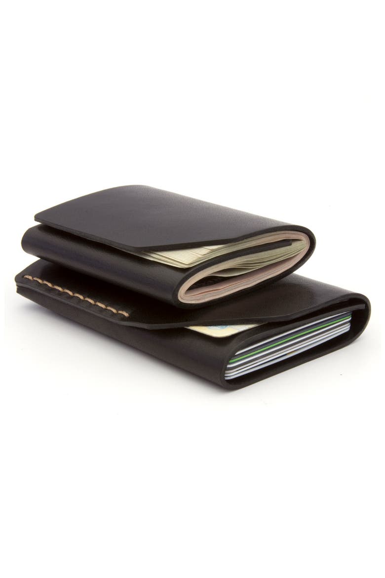Cash Fold Wallet, Alternate, color, JET TOP STITCH