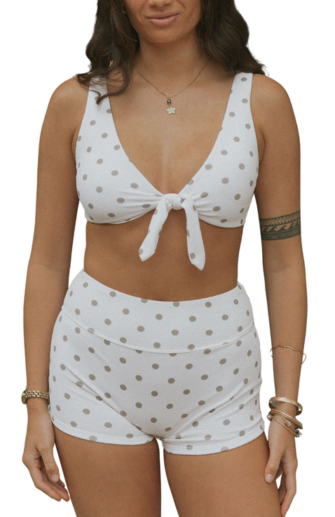 Eleanor High Waisted Swim Shorts