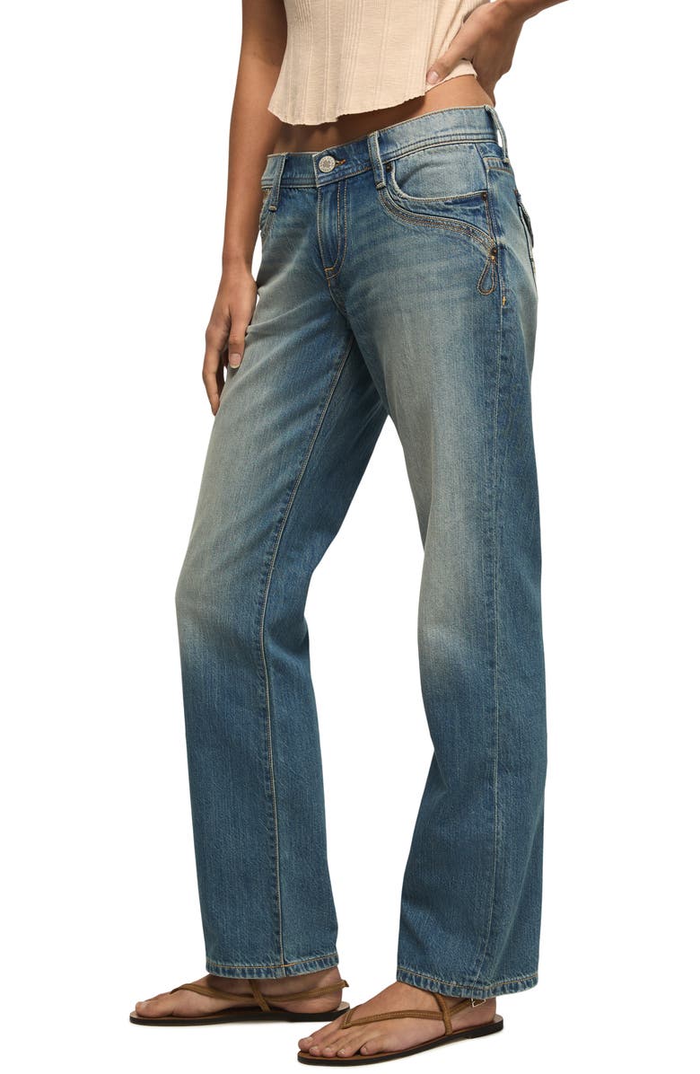Lucky Brand Easy Rider Low Rise Straight Leg Jeans, Alternate, color, Warrant Wash
