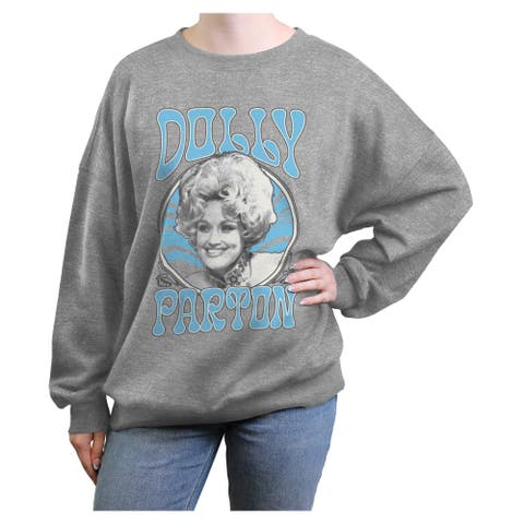 Junior's Groovy Frame Badge Sweatshirt