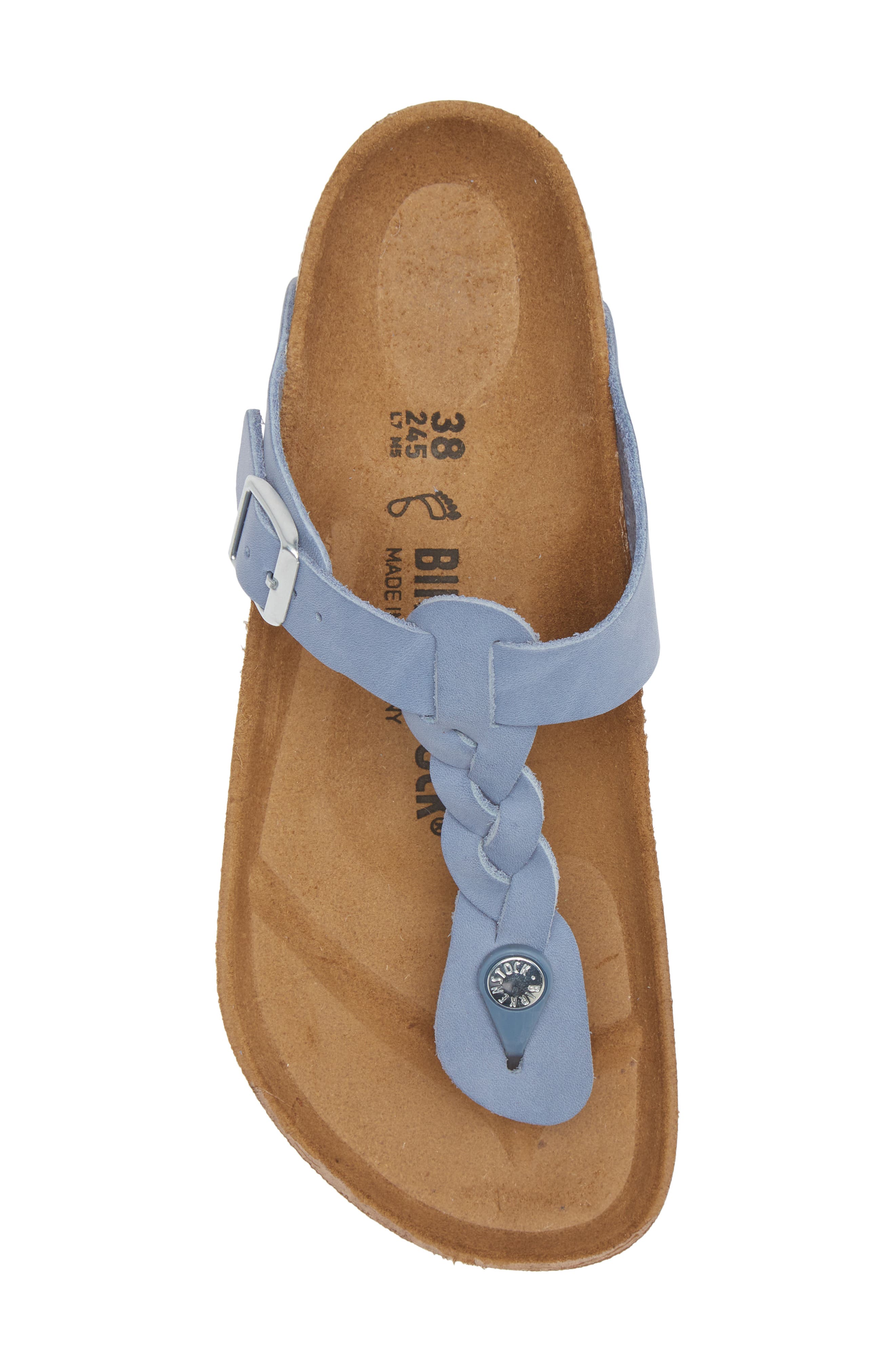 Birkenstock Gizeh Braided Slide Sandal, Alternate, color, 