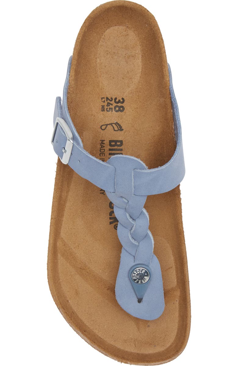 Birkenstock Gizeh Braided Slide Sandal, Alternate, color,